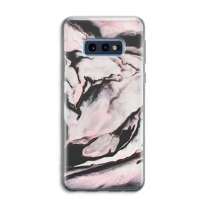 Roze stroom: Samsung Galaxy S10e Transparant Hoesje