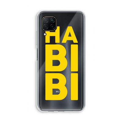 Habibi Blue: Huawei P40 Lite Transparant Hoesje