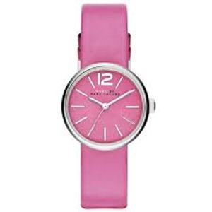 Horlogeband Marc by Marc Jacobs MBM1369 Leder Roze 14mm