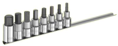 Expert by Facom schroevendraaierdoppenset 6-kant 1/2"| 8-delig | E032904 - E032904