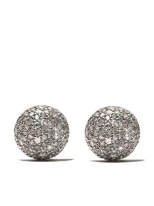 Carolina Bucci puces d'oreilles en or blanc 18ct - Argent