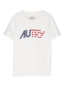 Autry Kids t-shirt en coton à logo imprimé - Blanc