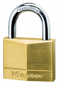 6 x 40mm padlocks ref. 140EURD - keyed alike padlocks - 6 keys