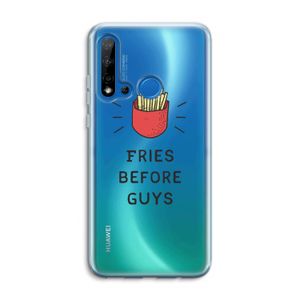 Fries before guys: Huawei P20 Lite (2019) Transparant Hoesje