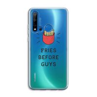 Fries before guys: Huawei P20 Lite (2019) Transparant Hoesje