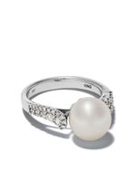 Yoko London bague en or blanc 18ct à ornements - 7