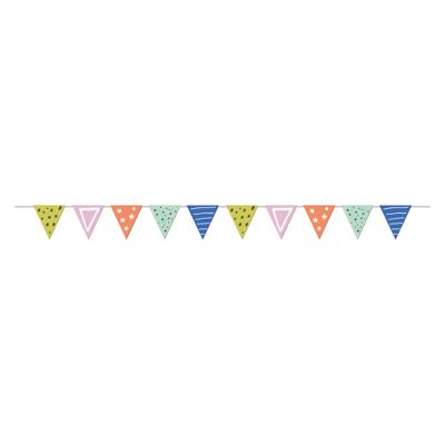 Folat BV Papieren vlaggenlijn eco party 6 meter