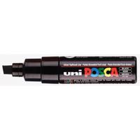 Paintmarker uni posca pc8k b schuin zwart
