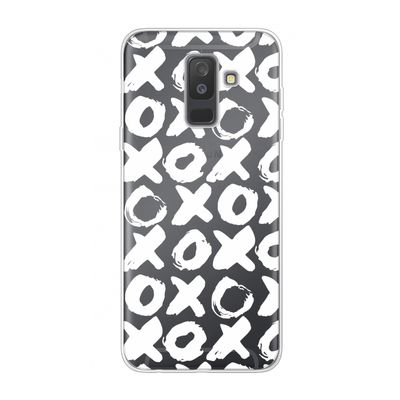 XOXO: Samsung Galaxy A6 Plus (2018) Transparant Hoesje