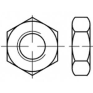 TOOLCRAFT TO-9981339 Zeskantmoeren M42 RVS A4 10 stuk(s)