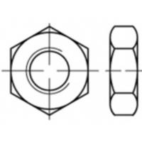 TOOLCRAFT TO-9981339 Zeskantmoeren M42 RVS A4 10 stuk(s)