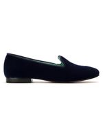 Blue Bird Shoes velvet I Do loafers - Bleu - thumbnail