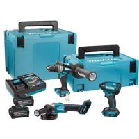 Makita DK400NX accu combiset XGT 40V 3-delig in 2 M-boxen