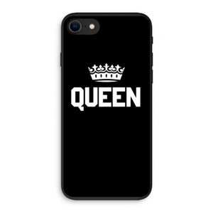 Queen zwart: iPhone SE 2020 Biologisch afbreekbaar hoesje