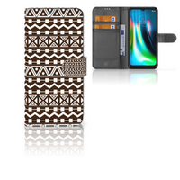 Motorola Moto G9 Play | E7 Plus Telefoon Hoesje Aztec Brown