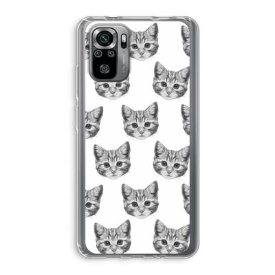 Kitten: Xiaomi Redmi Note 10S Transparant Hoesje