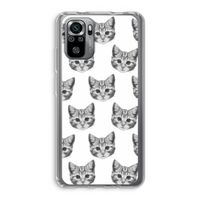 Kitten: Xiaomi Redmi Note 10S Transparant Hoesje