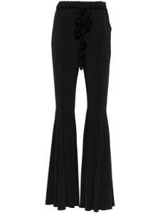 ROTATE BIRGER CHRISTENSEN pantalon volanté à taille haute - Noir