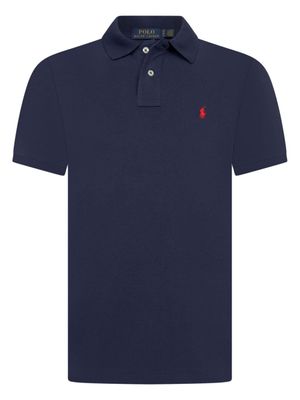 POLO RALPH LAUREN KIDS polo en coton à logo Polo Pony - Bleu