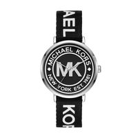 Horlogeband Michael Kors MK2864 Nylon/perlon Zwart 18mm