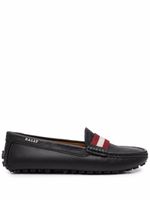 Bally mocassins à rayures - Noir Bally mocassins à rayures - Noir