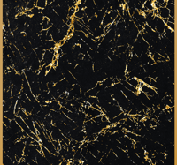 Behang marmer zwart en goud textuur