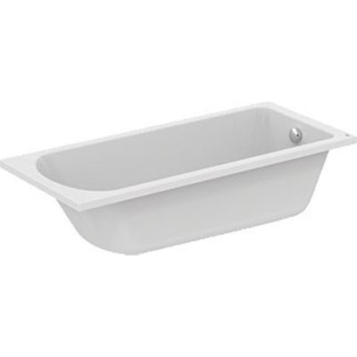 Ideal Standard Hotline new Ligbad 170x75x46.5cm 52cm met gat rechthoek met overloop Kunststof Wit K274601