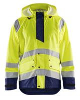 Blåkläder Regenjas High-Vis LEVEL 1 43232000 | High-Vis Geel/Marineblauw | Maat 4XL - 7330509656129