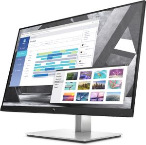 HP E27q G4 LED-monitor Energielabel E (A - G) 68.6 cm (27 inch) 2560 x 1440 Pixel 16:9 5 ms VGA, HDMI, DisplayPort, USB-A 3.2 Gen 1 IPS LED