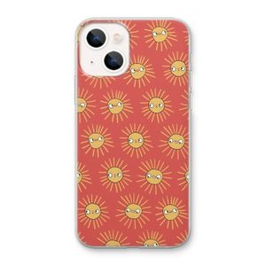 Zon: iPhone 13 mini Transparant Hoesje