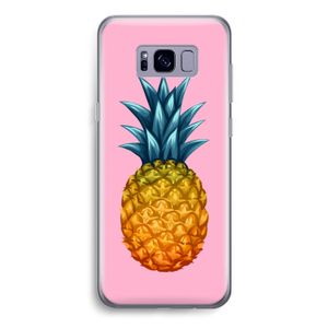 Grote ananas: Samsung Galaxy S8 Transparant Hoesje