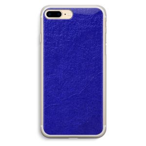 Majorelle Blue: iPhone 7 Plus Transparant Hoesje