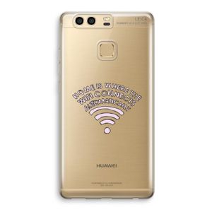 Home Is Where The Wifi Is: Huawei P9 Transparant Hoesje