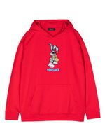 Versace Kids hoodie Lunar New Year Rabbit - Rouge