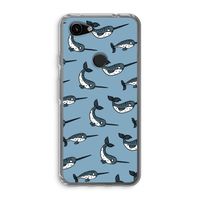 Narwhal: Google Pixel 3a Transparant Hoesje
