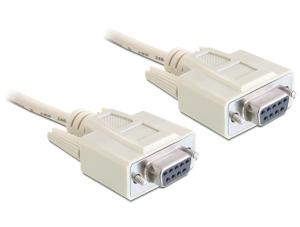 DeLOCK Serial modem 9 pin female > 9 pin female, 5m kabel 84250