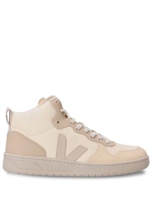 VEJA baskets montantes V-15 Chromefree - Blanc