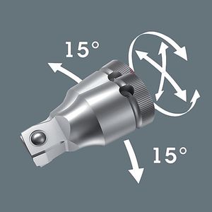 Wera 8794 C Zyklop Wobble-verlengstuk, 1/2", 1/2 duim x 52.0 mm - 1 stuk(s) - 05003639001