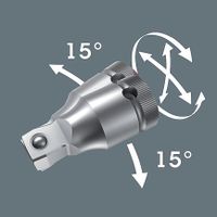 Wera 8794 C Zyklop Wobble-verlengstuk, 1/2", 1/2 duim x 52.0 mm - 1 stuk(s) - 05003639001 - thumbnail