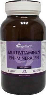 Multivitaminen/mineralen foodstate