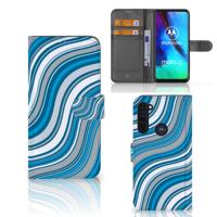 Motorola Moto G Pro | Telefoon Hoesje | Waves Blue
