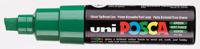 Paintmarker uni posca pc8k b schuin donkergroen