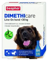 Beaphar Dimethicare Line-On Hond vanaf 30kg - 6 pip Beaphar Dimethicare Line-On Hond vanaf 30kg - 6 pip