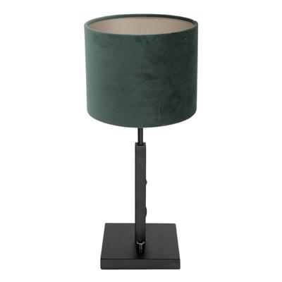 Steinhauer Zwart met groene schemerlampStanger - 8162ZW