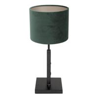 Steinhauer Zwart met groene schemerlampStanger - 8162ZW