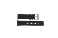 Horlogeband Diesel DZ4375 Leder Zwart 24mm
