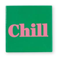 Siertegel Chill - roze/groen - 10x10x0.5 cm - thumbnail