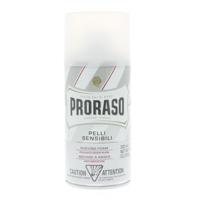 Proraso Mousse White Shaving Foam Sensitive 300ml | Voor Mannen