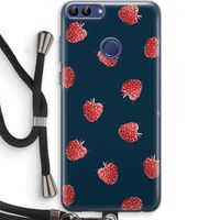 Framboosjes: Huawei P Smart (2018) Transparant Hoesje met koord
