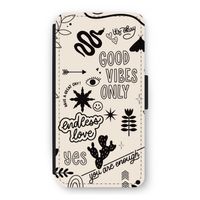 Good vibes: iPhone 12 Pro Flip Hoesje